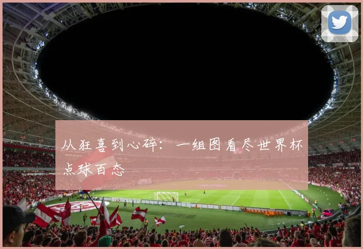 从狂喜到心碎：一组图看尽世界杯点球百态